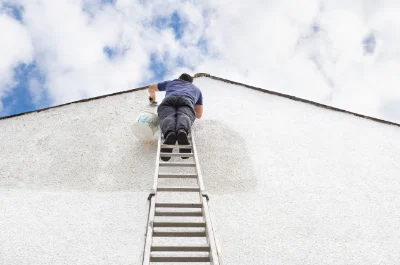 Peinture extérieure à Saint-Ennemond — façades et ravalement